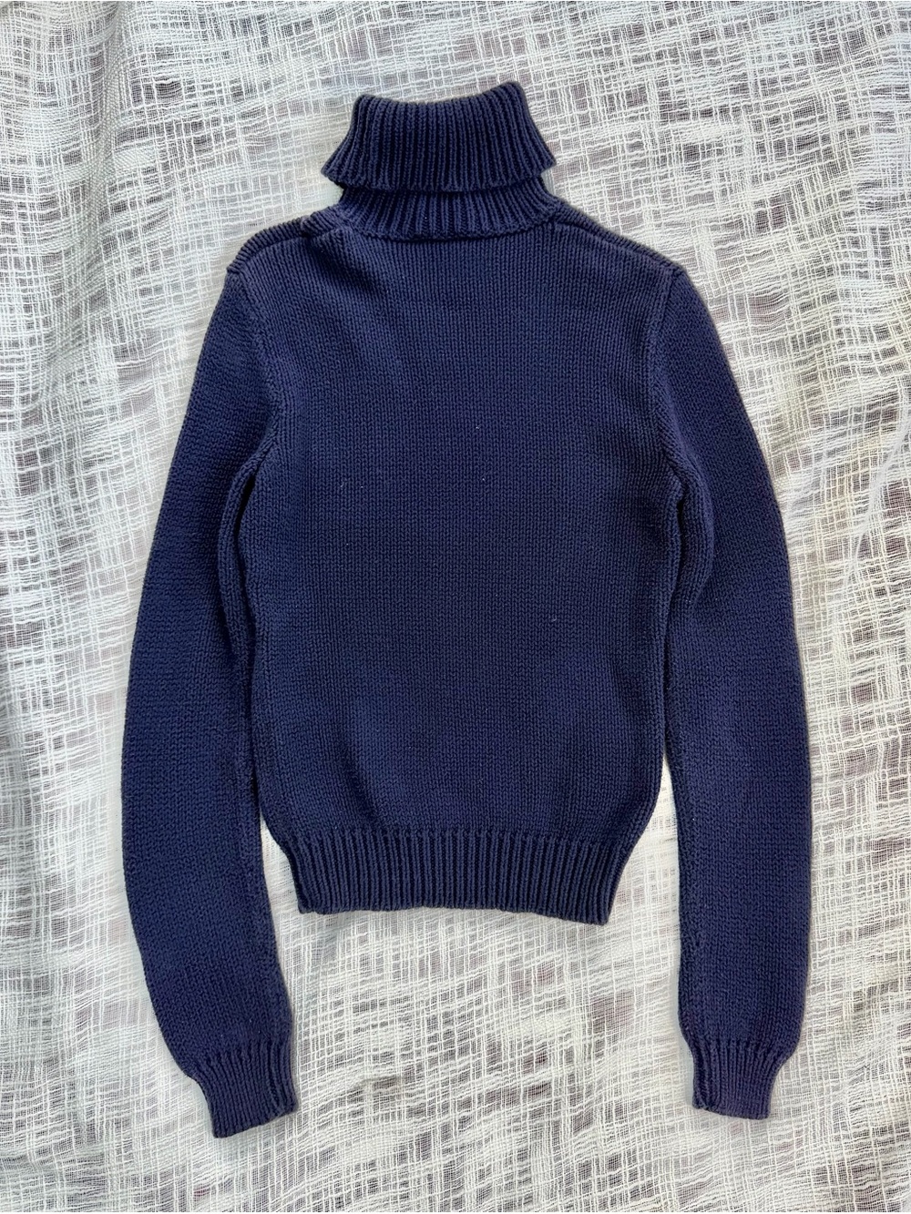 Vintage Ralph Lauren Polo American Flag Turtleneck Sweater - Picture 10 of 12